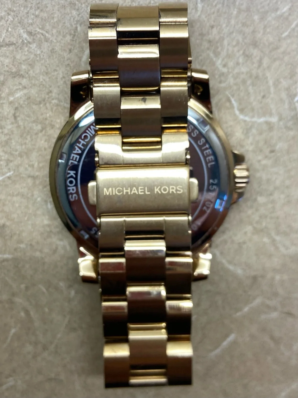 Michael Kors Gold Tone Stainless Steel Men’s Watch